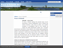 Tablet Screenshot of holandia.igns.pl