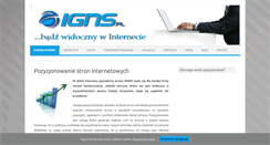 Desktop Screenshot of igns.pl