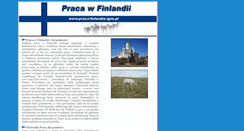 Desktop Screenshot of praca-finlandia.igns.pl